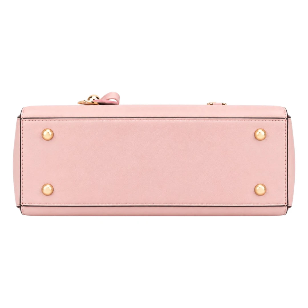 Michael Panes Handbag Trading Inc Women's Elegant Pink Top Handle Satchel Handbag